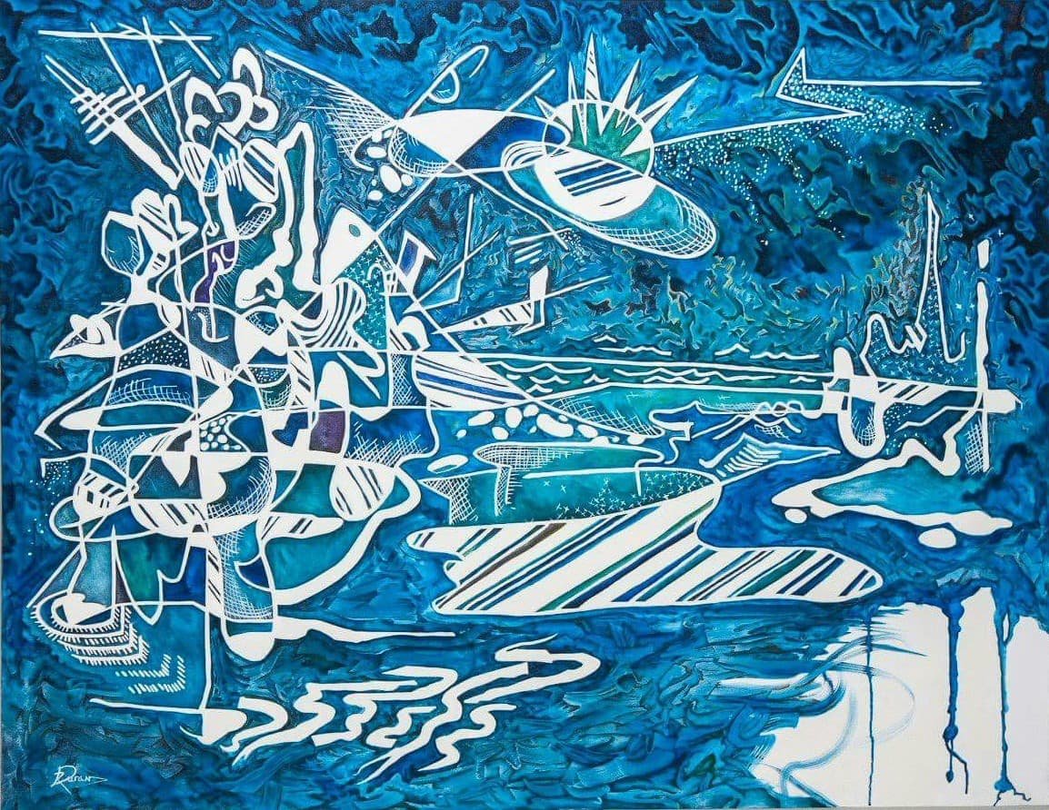 Inicio 5 Paisaje marino a la luna salpicado con sol no1 - Ricardoduranart